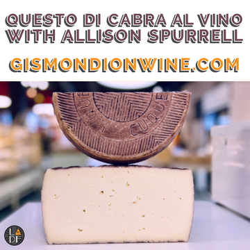 Queso di Cabra Al Vino