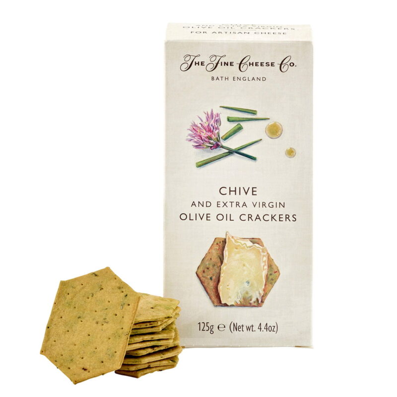 Fine Cheese Co. / Chive & Extra Virgin Olive Oil Crackers